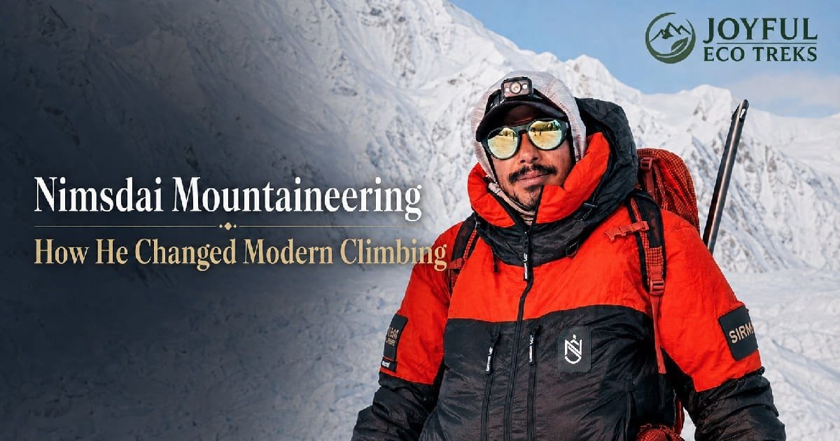 Nimsdai mountaineering in the Himalayas