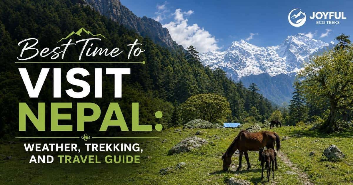Best Time to Visit Nepal: Weather, Trekking, and Travel Guide