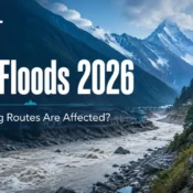Nepal Floods 2026 trekking routes affected in the Himalayan region