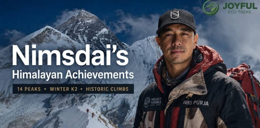 Nimsdai’s Complete Himalayan Achievements: Records and Historic Climbs