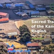 Sacred Traditions of the Kanchenjunga Region featured image showing a traditional village and mountain landscape in eastern Nepal.