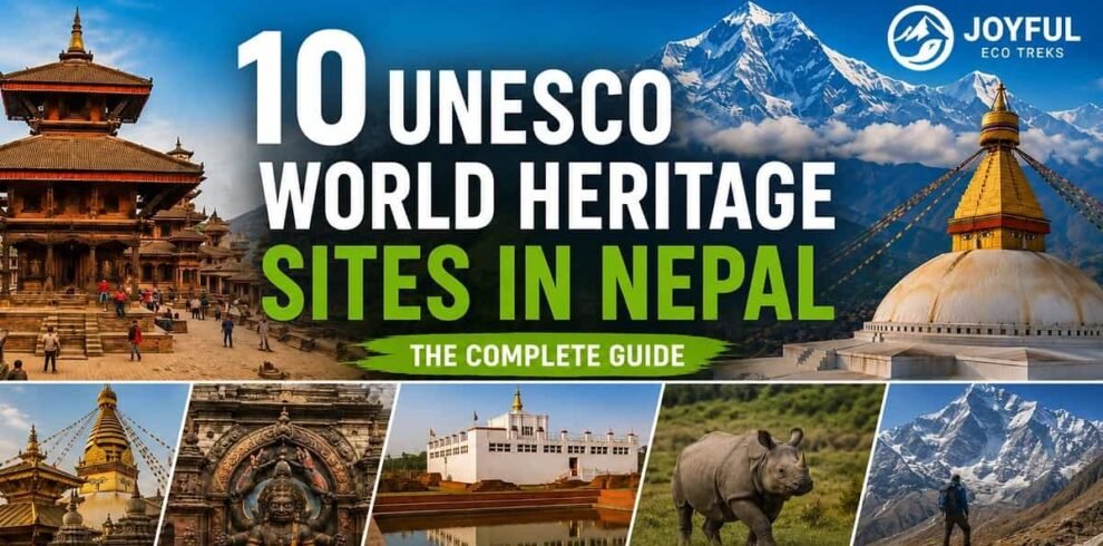 10 UNESCO World Heritage Sites in Nepal: The Complete Guide